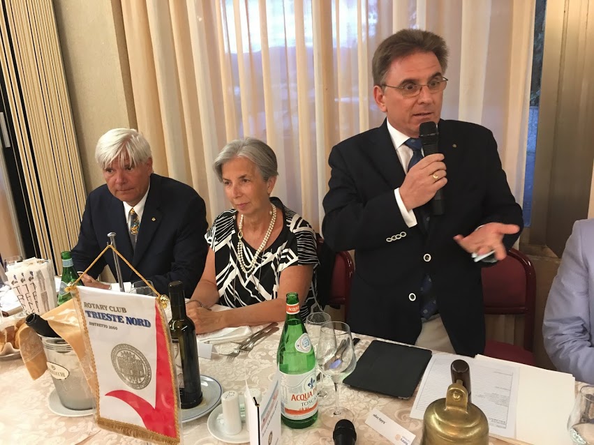 interclub rotary giuliani 26 luglio 2017 Segio Ashiku